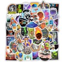 Space Stickers 50 pcs E200 2