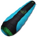 Spací pytel trojsezónny 220 × 80 cm hmotnosť 1150 g polyesterová podšívka teplotný rozsah -5 až 5 °C pre kempovanie turistiku 2