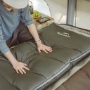 Spací pytel U250 dekový s kapucí (190 + 30) x 75 cm Komfort 6 °C limit 3 °C Pravý zip Sbalený 25 x 43 cm Na kempink a cestování 4