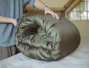 Spací pytel U250S dekový s kapucňou (190 + 30) x 75 cm Komfort 0 °C limit -3 °C Pravý zip Sbalený 25 x 43 cm Na kemping a turistiku 4