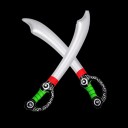 Spada pirata gonfiabile A2036 5