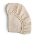 Spädbäddslakan upp till 83 × 43 × 5 cm Bomullsmuslin stretchlakan Oval form Andningsbar madrassöverdrag 12