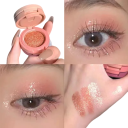 Sparkling and Matte Eyeshadows 3-in-1 Three-Tier Eyeshadow Compact 1