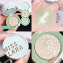 Sparkling and Matte Eyeshadows 3in1 Three-Tier Eyeshadows Compact Packaging V204 3