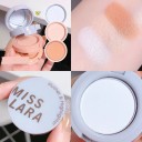 Sparkling and Matte Eyeshadows 3in1 Three-Tier Eyeshadows Compact Packaging V204 4