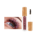 Sparkling Quick-Drying Mascara Long-Lasting Waterproof Mascara with Glitter Shiny Diamond Mascara for Thick Lashes 2