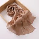 Sparkly Chiffon Hijab 175x75 cm with a Light Sheer Structure for Everyday Wear and Social Occasions 11