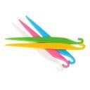 Σπάτουλα ζαχαροπλαστικής από πλαστικό για κέικ και γλυκά Λεπτή λεπίδα που στενεύει σε αιχμή Στριμμένος τελικός γάντζος Διαστάσεις 21,5 x 2 εκ. 9