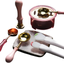 Spatulă din silicon pentru ceară 13,6 x 2,1 cm Un instrument pentru fabricarea sigiliilor pentru amestecarea cerii Un ajutor pentru sigilare și modelare 2