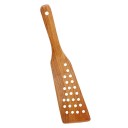 Spatule en bois avec des trous 2