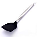 Spatule en silicone avec poignée en acier inoxydable 2