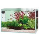 Spazzola magnetica per acquario 3,8 x 3,8 x 3,8 cm Mini pulitore per vetro Raschietto in plastica per alghe per acquari fino a 60 cm Spessore del vetro 2–10 mm 4