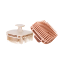 Spazzola massaggiante in silicone per shampoo 5,9×7,8 cm Pettine massaggiante per cuoio capelluto Pettine per lavare i capelli Strumento rilassante per salone di bellezza 5