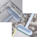 Spazzola multifunzionale per peli di animali domestici 45x18 cm Manico lungo 3in1 Rullo pieghevole Pulizia di tappeti, divani, finestre e abbigliamento 7