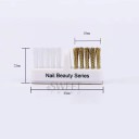 Spazzola per la pulizia delle punte della fresa per unghie 45 x 22 mm Spazzola portatile in rame Materiale di alta qualità Ecologica Strumento di pulizia per frese e trapani 5