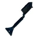 Spazzola per neve con raschietto per ghiaccio 2in1 44 cm Spazzola 17 cm Raschietto 9,5 cm Manico in schiuma Per parabrezza e finestre dell'auto 6
