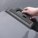 Spazzola per vetri auto con striscia in silicone 30 x 9 cm plastica e silicone grigio raschietto manuale per parabrezza e finestre del veicolo 3