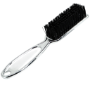 Spazzola professionale per capelli e barba 13,5 x 2,5 x 1,8 cm Setole in nylon Manico in plastica Styling delicato Cura della barba e del taglio di capelli 6