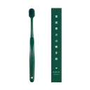 Spazzolino da denti con carbone vulcanico Setole morbide Spazzolino ecologico monocolore per adulti Cura delicata per denti e gengive 3