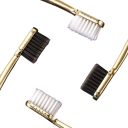 Spazzolino da denti manuale dorato per adulti Soft setole morbide Spazzolino per denti e gengive sensibili Spazzolino manuale per l'igiene orale quotidiana 2