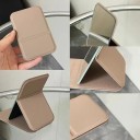 Specchio cosmetico pieghevole 10,8 × 7 cm in PU pelle Specchio compatto per trucco Specchio da tavolo Piccolo specchio portatile da viaggio 7