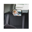 Specchio per auto infrangibile per bambini 18,7x13,5 cm Ampio campo visivo Specchio di sicurezza trasparente Cinghie regolabili Poggiatesta 5