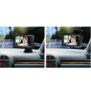 Specchio retrovisore digitale per auto 4,3" IPS HD 1080p Telecamera con visione notturna Monitor per bambini angolo di visione 150° cavo da 5m Ventosa 4