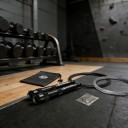 Speed Rope with Steel Cable 3 m Aluminium Handles 16.8 cm with Bearings Replacement Cable and Bag For Crossfit and Cardio 25