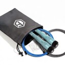 Speed Rope with Steel Cable 3 m Aluminium Handles 16.8 cm with Bearings Replacement Cable and Bag For Crossfit and Cardio 12