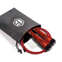 Speed Rope with Steel Cable 3 m Aluminium Handles 16.8 cm with Bearings Replacement Cable and Bag For Crossfit and Cardio 15