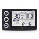 Speedometer for Electric Bicycle LCD Display S866 with Backlight and 5 PAS Modes 8 x 5 x 1 cm Waterproof 5 PIN Connector Black for Electric Bikes 1