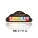 Spilla da ufficio 5,2 x 2,5 cm Spilla energetica a forma di nuvola Indicatore di umore Tracker delle emozioni Accessorio di moda per abbigliamento 2
