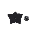 Spilla demogorgon Stranger Things circa 2,3 x 3 cm distintivo rosso-nero accessorio per abbigliamento reverso zaino regalo per amici 2