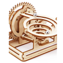 Spirala Drewniana Puzzle 3D DIY Model Budynku Zestaw dla Dorosłych i Nastolatków Kreatywny Montaż Relaksująca Kreacja Dekoracyjna Zabawka 2