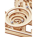 Spirala Drewniana Puzzle 3D DIY Model Budynku Zestaw dla Dorosłych i Nastolatków Kreatywny Montaż Relaksująca Kreacja Dekoracyjna Zabawka 5