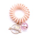 Spirale à cheveux avec pendentifs 5