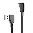 Spiralförmiges USB-Datenkabel Lightning / USB-C K560 1