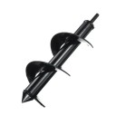 Spirálový vrták do země 8x25 cm Uhlíková ocel Zemní vrták do sloupků Elektrický nástroj na sázení rostlin a cibulek Sada pro vrtání do půdy 1