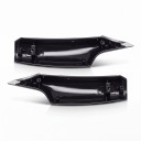 Splitter predného nárazníka canards – kryty hmlových svetiel L+P 49 cm, ABS plast, lesklá čierna, pre BMW F30 F31 F35 M Sport 2012–2019 4