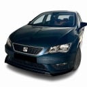 Splitter předního nárazníku 3dílný přední spoiler a lipa nárazníku z ABS plastu lesklá černá pro Seat Leon MK3 5F 2012–2016 6