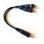 Splitter-RCA-Kabel M/F 4