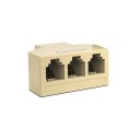 Splitter til telefonkabel RJ11 1-3 porte 4