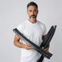 Splitter voorbumper 3-delige lip spoiler, ABS kunststof, koolstoflook, voor tuning van de voorzijde van de auto MK3.5 2017–2019 4