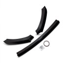 Splitter voorbumper 3-delige voorspoiler en lip van ABS kunststof glanzend zwart voor Seat Leon MK3 5F 2012–2016 7