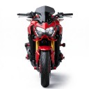 Spoiler aerodinâmico dianteiro para Kawasaki Z900 2020-2022 sob o farol com suporte de montagem para motocicleta naked 7