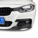 Spoiler anteriore canards per luci fendinebbia paraurti, coppia sinistra e destra, plastica ABS, aspetto carbonio, per F30 F31 M Sport 2012–2019 2