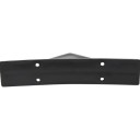 Spoiler für den hinteren Stoßfänger 4 Stück Schutzkappen Diffusor 15 x 3 cm und 5 x 9 cm Kunststoff schwarz universelles Autozubehör 2