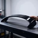 Spoiler posterior pentru acoperiș cu bandă adezivă 121 cm din plastic ABS lucios negru pentru BMW F20 F21 hatchback 2011–2019 M135i M140i 120i 9