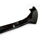 Spoiler sub bara față lip splitter 3 piese ABS+PC cu lac UV lucios negru pentru VW Golf 7 și 7.5 GTI GTD GTE R R-Line 2013–2020 6