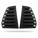 Spoilers for Rear Side Windows VW Golf 5, Left and Right Pair, Blinds for Rear Quarter Window from ABS, Carbon Look, Golf MK5 5-Door 1
